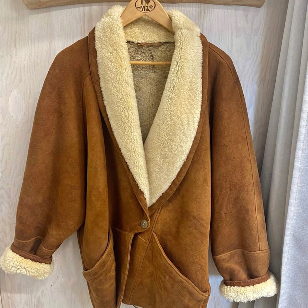Shearling coat
